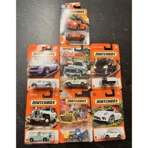 Lot Of 7 Brand‎ New Mattel Matchbox Cars & Trucks & Equipment 2019 To 2021